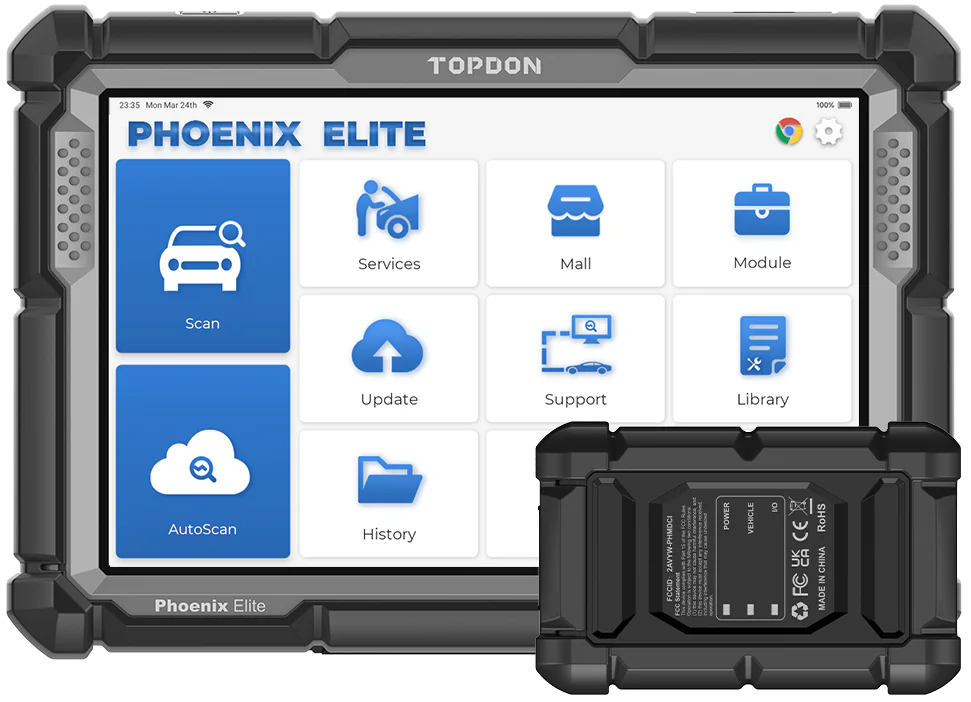 Outil de diagnostic TOPDON pour atelier
